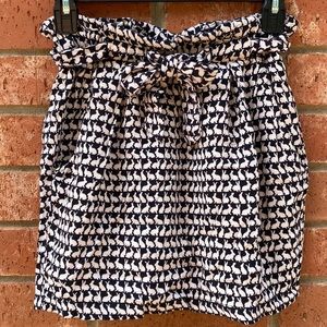 Bunny 🐰 print mini skirt